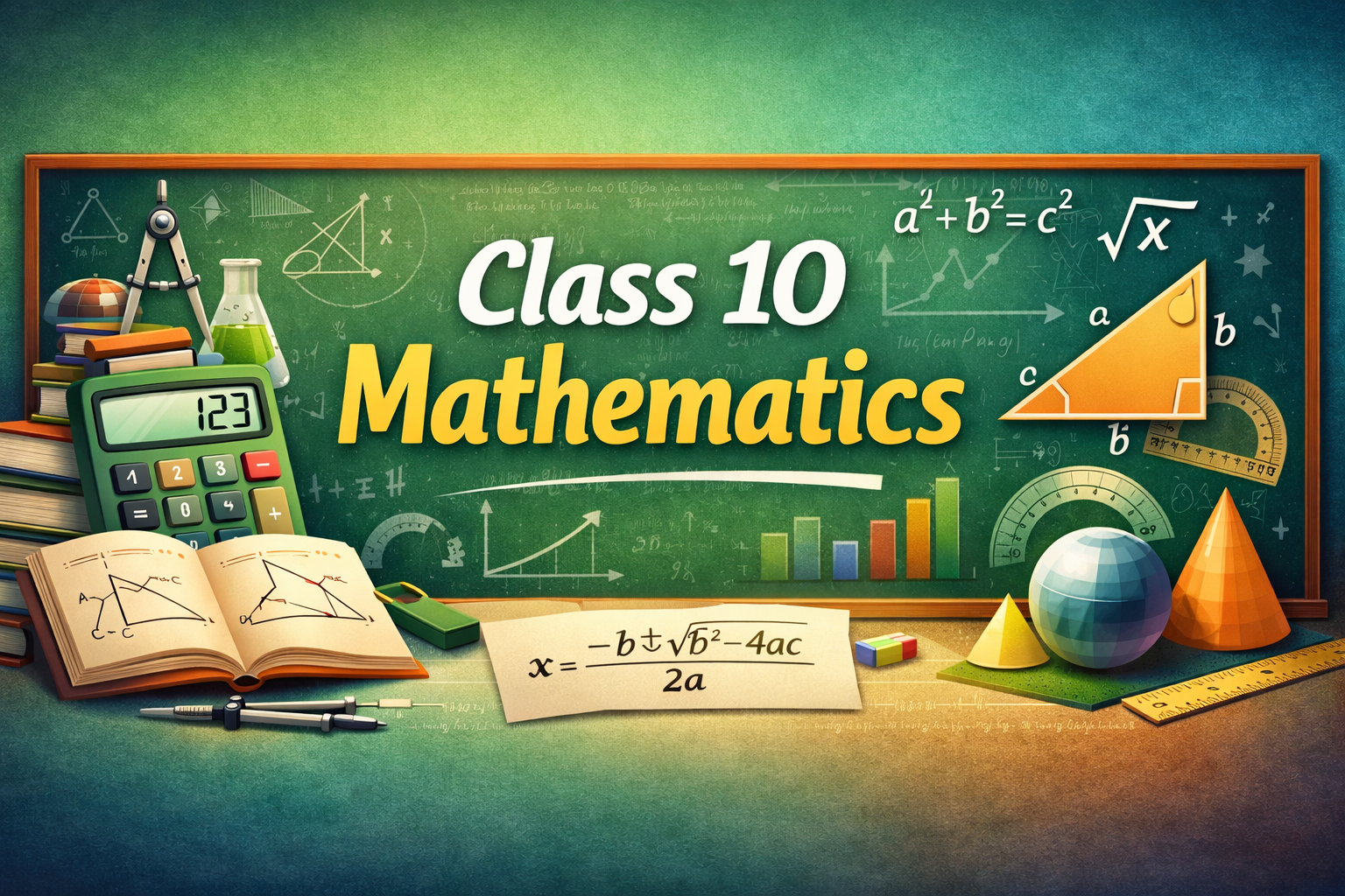 Class 10 Maths NCERT Solutions Chapter Wise